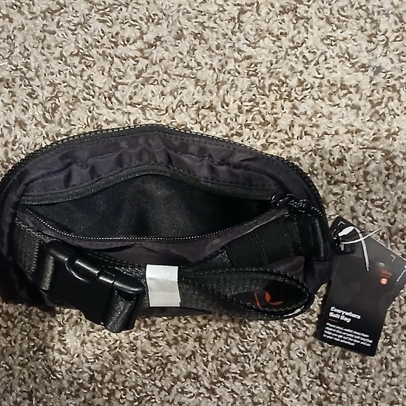 Lululemon x Disney Mickey Mouse Black Belt Bag Pouch Rare Embroidered Crossbody - Picture 5 of 6